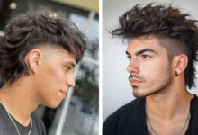 Burst Fade Mullet